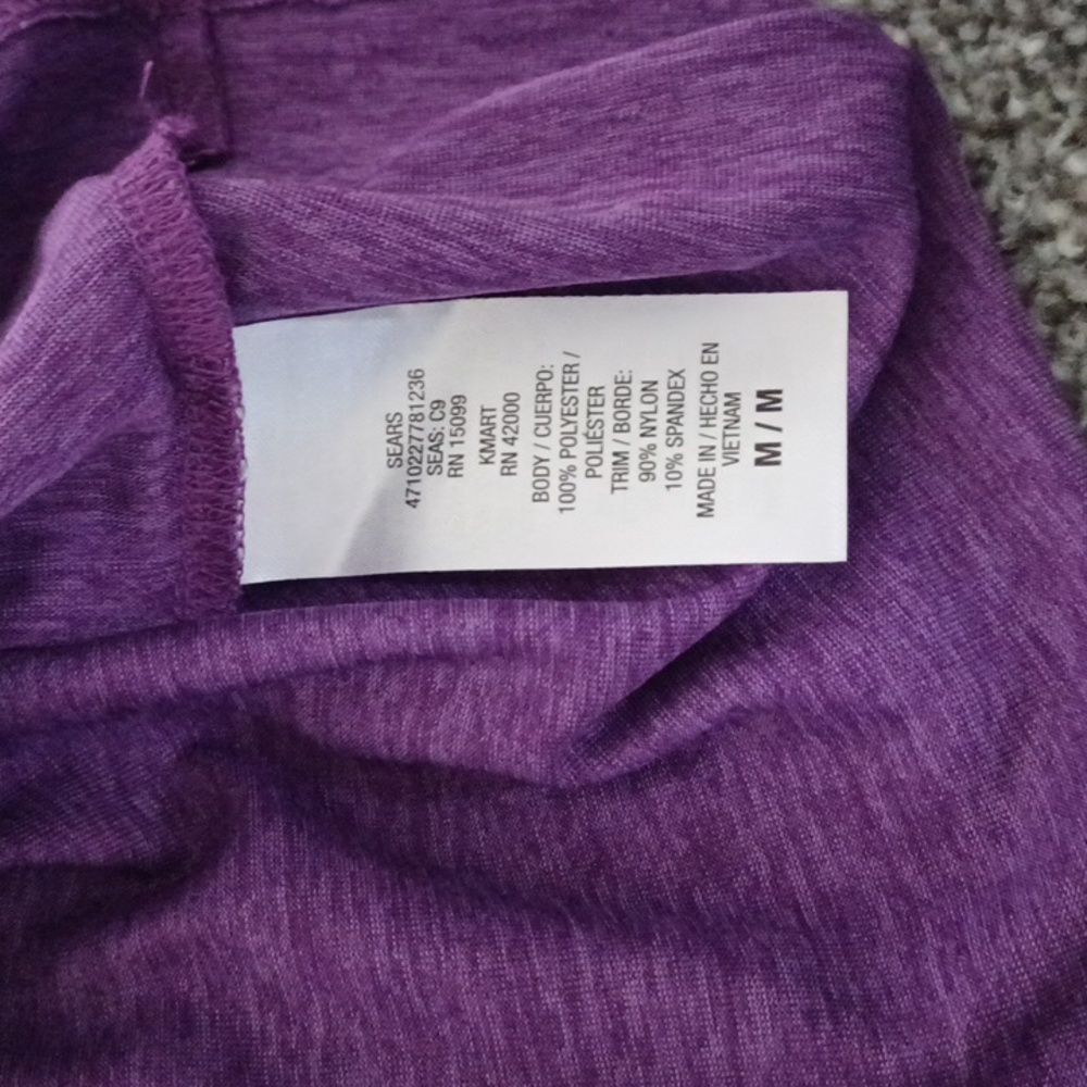 3 New Women's Everlast Wicking T Shirts Purple, Blue, and Gray Size Medium Missy - Picture 9 of 13